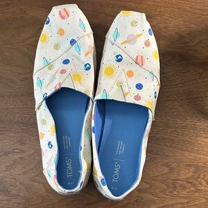 TOMS Cosmic Print Slip-On Shoes